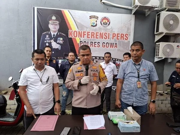 Kapolres Gowa, AKBP Reonald Simanjuntak (Dok: Atri KabarMakassar)