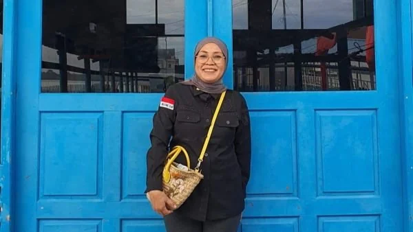 Keluarga korban penembakan KKB, Diana Sampara (Dok : ist).