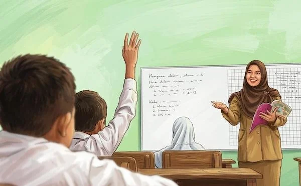 Ilustrasi Guru (Dok: Ist).