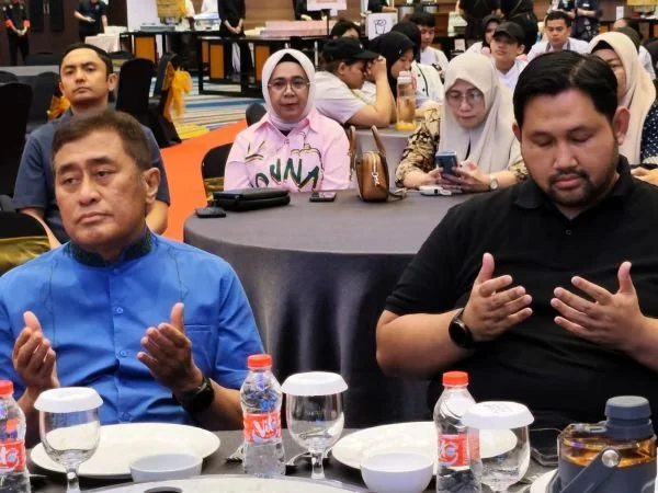 Calon Ketua DPD Realestat Indonesia (REI) Sulawesi Selatan Rezza Said (Kemeja Hitam) (Dok: Ist)