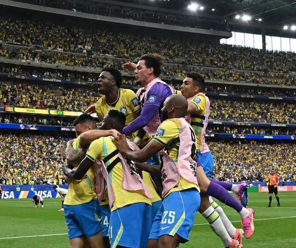 Selebrasi Timnas Brasil Usai Cetak Gol di Gawang Jepang (Dok: Ist).