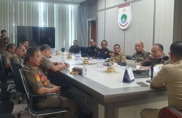 Rapat Koordinasi Penanganan Peredaran Rokok Ilegal. (Dok: Ist)