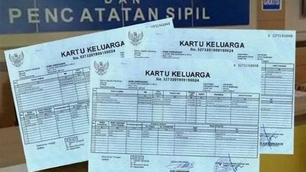Ilustrasi Kartu Keluarga (Dok : int).