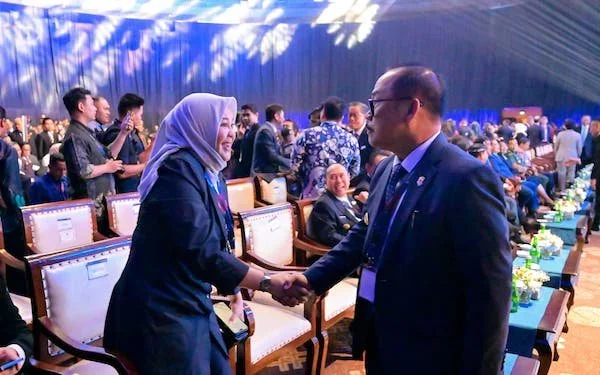 Wakil Gubernur Sulawesi Selatan, Fatmawati Rusdi pada International Conference of Infrastructure 2025 di Jakarta Convention Center (Dok: Ist)