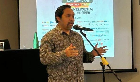 Ketua Umum AMSI, Wahyu Dhyatmika