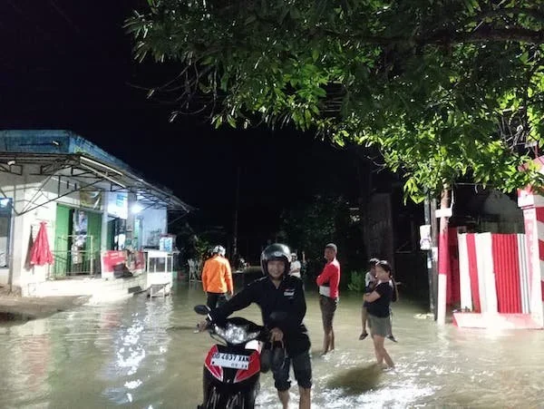 Kondisi Banjir di Katimbang (Dok: Ist)