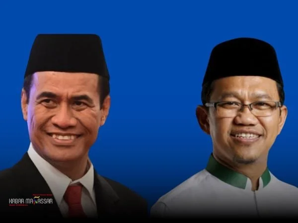 Menteri Pertanian RI Andi Amran Sulaiman dan Wakil Ketua Umum DPP PPP Amir Uskara (Dok : KabarMakassar).
