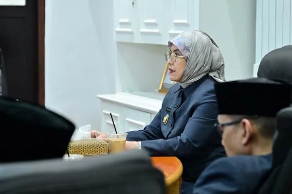 Suasana Rapat Paripurna yang Dilakukan Secara Zoom meeting (Dok: Ist).