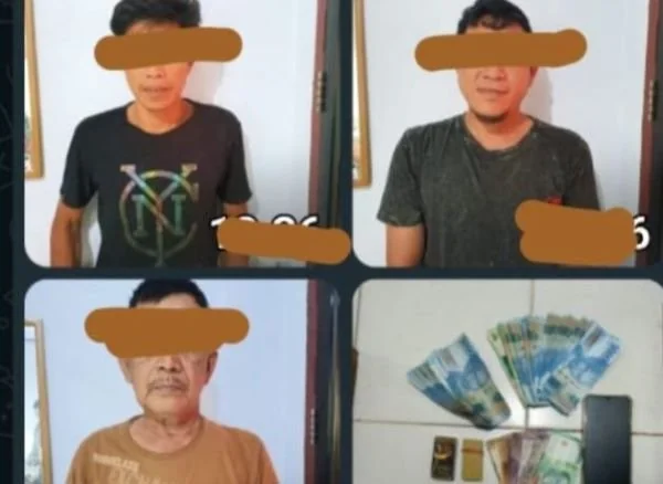 Para pelaku yang berhasil di ringkus Polisi (Dok : Ist).