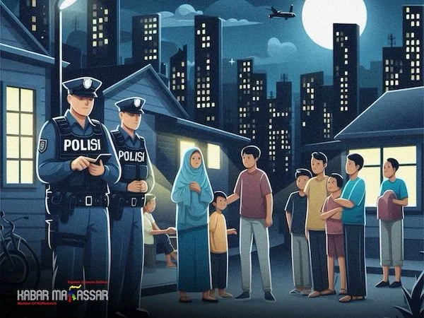 Ilustrasi penyerangan (Dok: KabarMakassar)