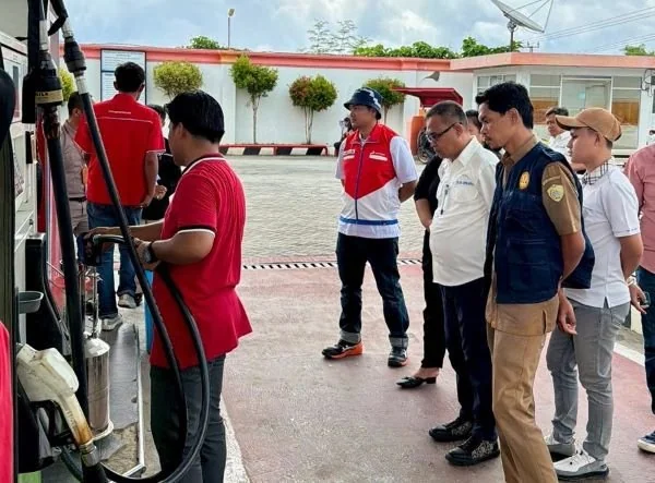 Pantau Bareng SPBU di Kota Baubau. (Dok: Ist)
