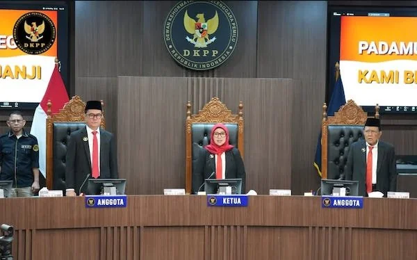 Suasana Sidang DKPP (Foto/ist).