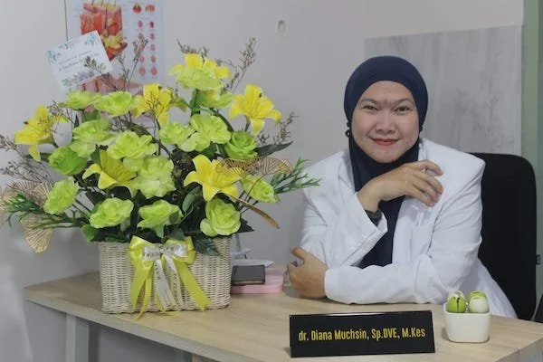Dokter Spesialis Kulit dan Kelamin dr Diana Muchsin, Sp.DVE, M.Kes (Dok: Ist)