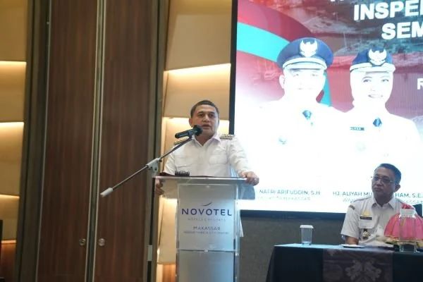 Wali Kota Munafri Arifuddin, Forum Pemutakhiran Data Hasil Pemeriksaan Inspektorat Daerah tahun 2025, (Dok: Ist).