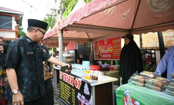 Sekprov Sulsel Jufri Rahman di Ramadhan Fest Andalan Hati (Dok: Ist).