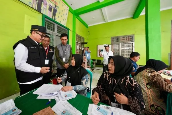 Sekprov Sulsel, Jufri Rahman di Kabupaten Gowa (Dok: Ist)