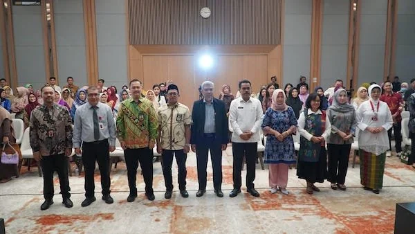 OJK BI dan Kemenag Sulsel usai memberikan edukasi cegah judi online dan keuangan ilegal (dok ist)