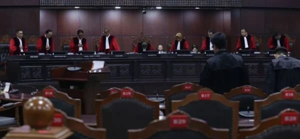 Suasana Persidangan di MK (Dok: Ist).