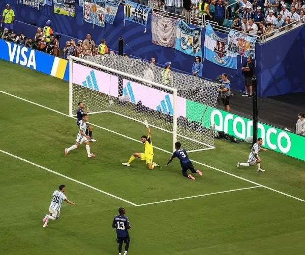 Argentina saat Membobol Gawang Tanjung Verde (Dok: Ist).
