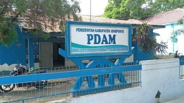 Kantor PDAM Jeneponto (Dok : Int).