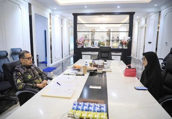 Sekda Kota Makassar Andi Zulkifly Nanda saat Melakukan Seleksi Kompetensi Calon Pimpinan Baznas Kota Makassar, (Dok: Ist).