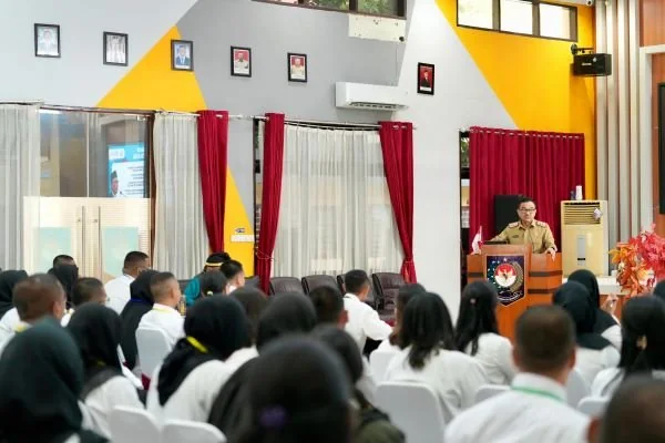 Sekprov Sulsel, Jufri Rahman di Kampus PPSDM Kemendagri Regional Makassar (Dok: Ist)