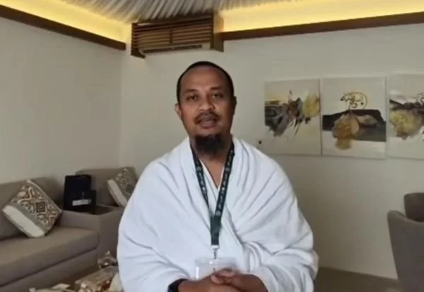 Gubernur Sulawesi Selatan, Andi Sudirman Sulaiman di Tanah Suci Mekkah (Dok: Ist)