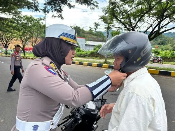 Operasi Marano hari keempat yang dilakukan Ditlantas Polda Sulbar (dok : Ist).