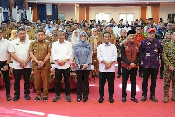 Rakor Kedatangan Presiden Prabowo Subianto di Sulsel (Dok: Ist)