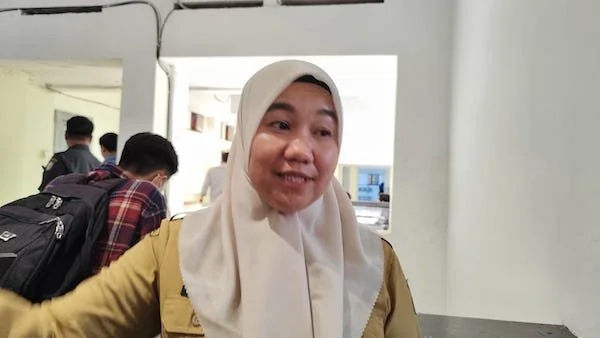 Kepala Dinas Kesehatan Kota Makassar, dr. Nursaidah Sirajuddin,  saat ditemui di Balaikota, Senin (13/5).