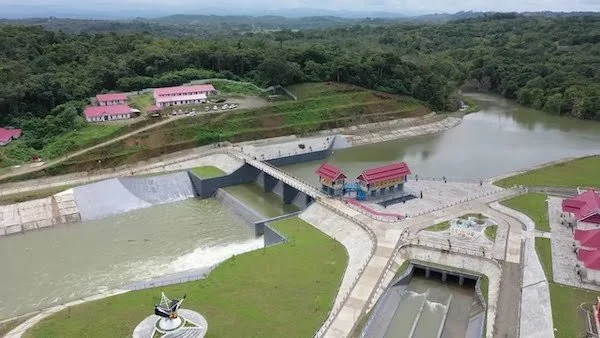 Bendungan Paselloreng di Kabupaten Wajo Sulawesi Selatan yang sebelumnya sudah diresmikan oleh Presiden Joko Widodo. Foto IST