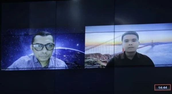 Para Pemohon saat Sidang via daring Pemeriksaan Pendahuluan Perkara Nomor 72/PUU-XXIV/2026 Pengujian Materiil Undang-Undang Nomor 12 Tahun 2012 (Dok: Ist).
