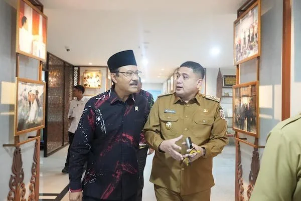 Wali Kota Makassar Munafri Arifuddin saat Menghadiri Sosialisasi Kemendagri (Dok: Ist).