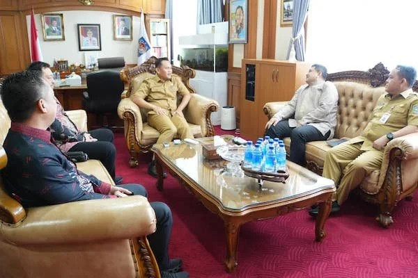 Wali Kota Makassar Munafri Arifuddin saat Kunjungan Kerja ke Kementerian Dalam Negeri Republik Indonesia, (Dok: Ist).