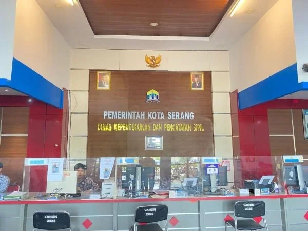 Kantor Disdukcapil Kota Serang (Dok : Ist).