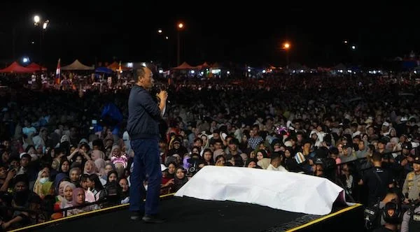 Pj Gubernur Sulsel, Prof Zudan Arif Fakrulloh pada HUT PT Vale Indonesia (Dok: Ist)
