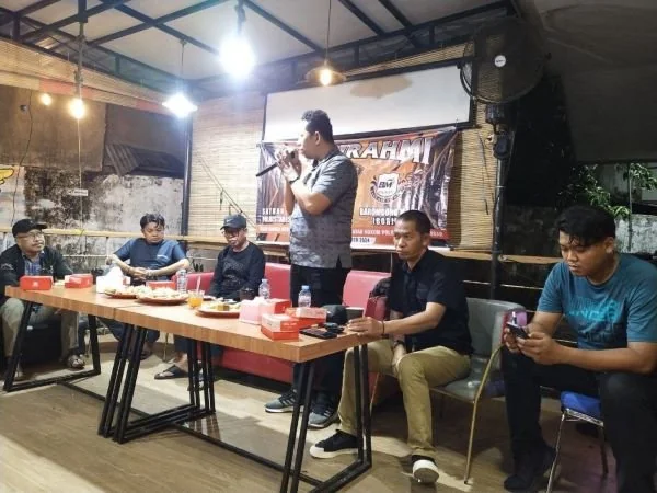 Silaturahmi Intelkom Polrestabes Makassar dan Borju Community (Dok : Ist).