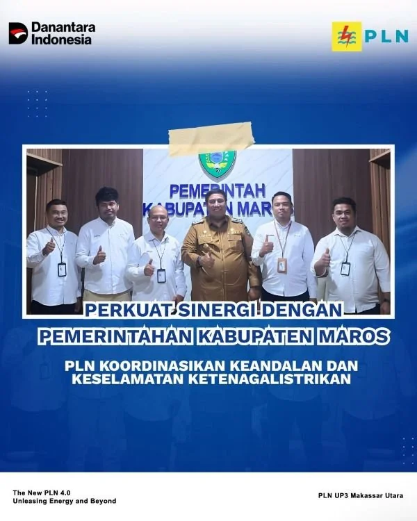 Kunjungan stakeholder dan pertemuan PLN dengan Bupati Maros (Dok: Ist)