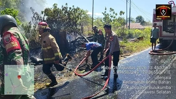 Pemadaman kebakaran lahan (Dok: Ist)