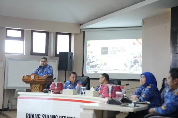 Suasana Rapat HUT ke-418 Kota Makassar, (Dok: Sinta KabarMakassar).