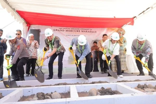Groundbreaking Hotel Grand Mercure, (Dok: Ist).