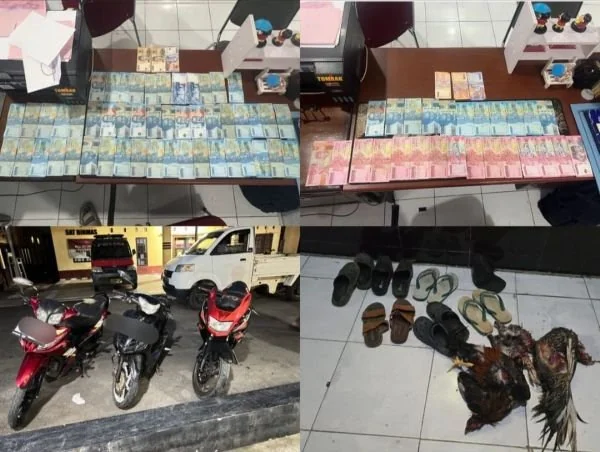 Barang bukti yang diamankan oleh Polres Bulukumba dan Polsek Kajang. Dok. Ist