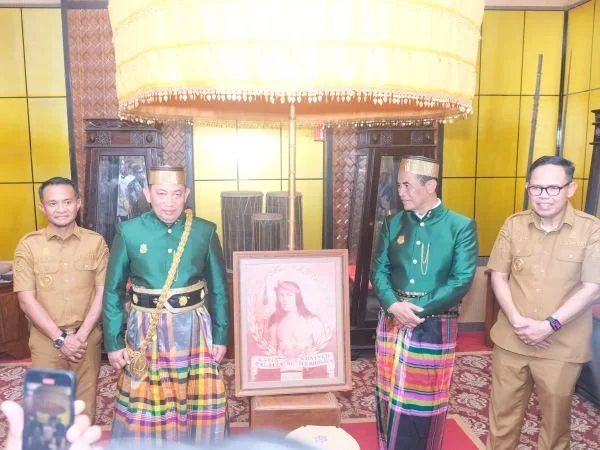 Kunjungan Kapolri di Kabupaten Bone dalam agenda panen raya (Dok: Ist)