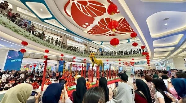 Specta Shopping Fest 2026 dan Lunar Serenity jadi perpaduan dalam menghadirkan pengalaman belanja sepanjang tahun dan semarak Imlek di Trans Studio Mall Makassar (Dok: Ist)
