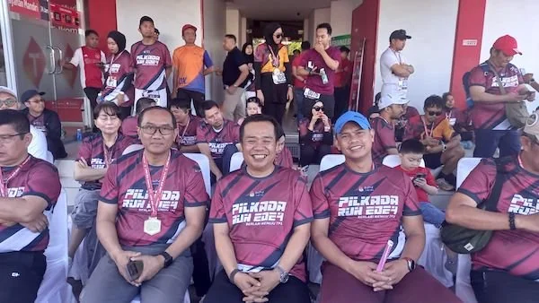 Kegiatan Pilkada Run KPU Sulsel (Dok:Ist)