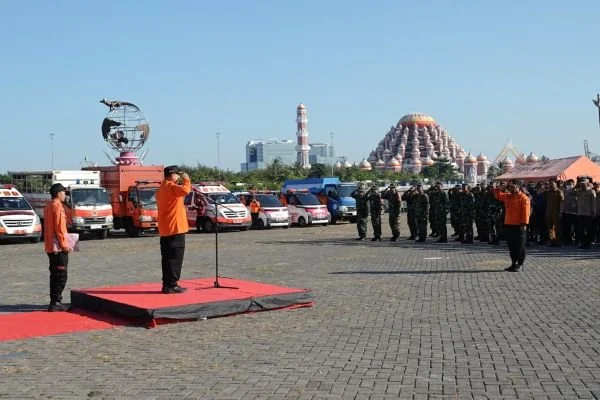 Apel Kesiapsiangan BPBD Kota Makassar (Dok: Sinta KabarMakassar).