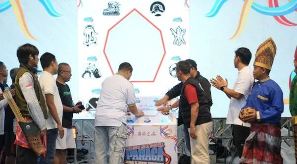 Kegiatan Makassar Mulia Sportival Paraga (Pesta Olahraga Masyarakat) dalam Rangka HUT Ke-418 Kota Makassar, (Dok: KabarMakassar).
