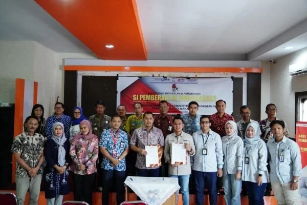 Memorandum of Understanding (MoU) menjadi penanda komitmen Pemerintah Kecamatan Makassar bersama Pihak Bank Sulselbar (Dok : Ist).