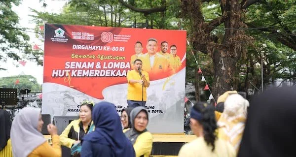 perayaan Hari Ulang Tahun (HUT) ke-80 Republik Indonesia, (Dok: KabarMakassar).
