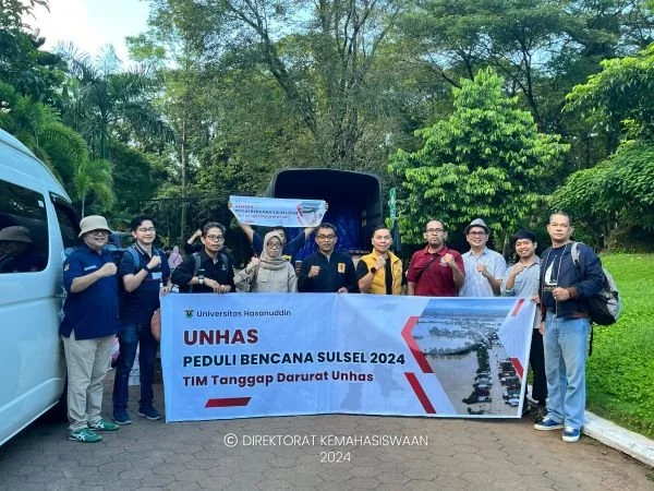 Universitas Hasanuddin (Unhas) melalui Bidang Akademik dan Kemahasiswaan memberangkatkan tim ketiga untuk tanggap darurat bencana di Sulsel, Jumat (10/5) pagi.